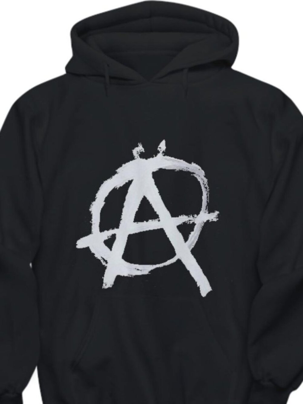 New Anarchy A Black Hoodie Fleece Sweatshirt